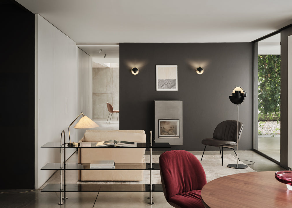 Multi-Lite Wall Light Brass