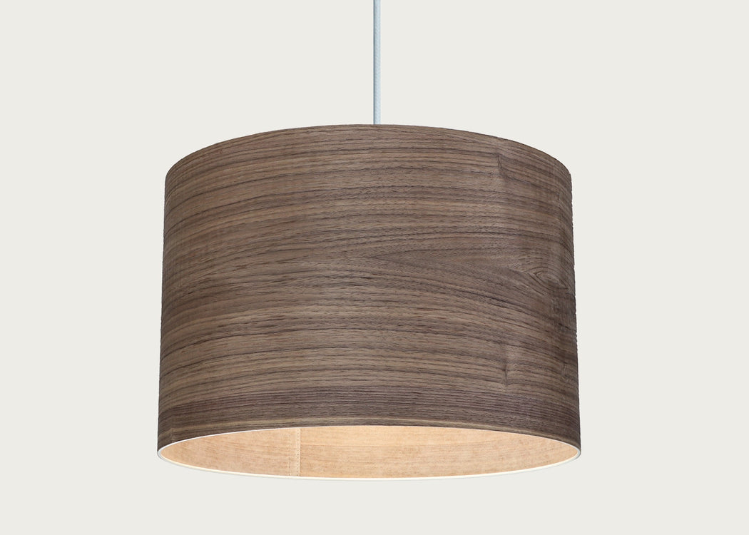 Wood Veneer Walnut Shade Small