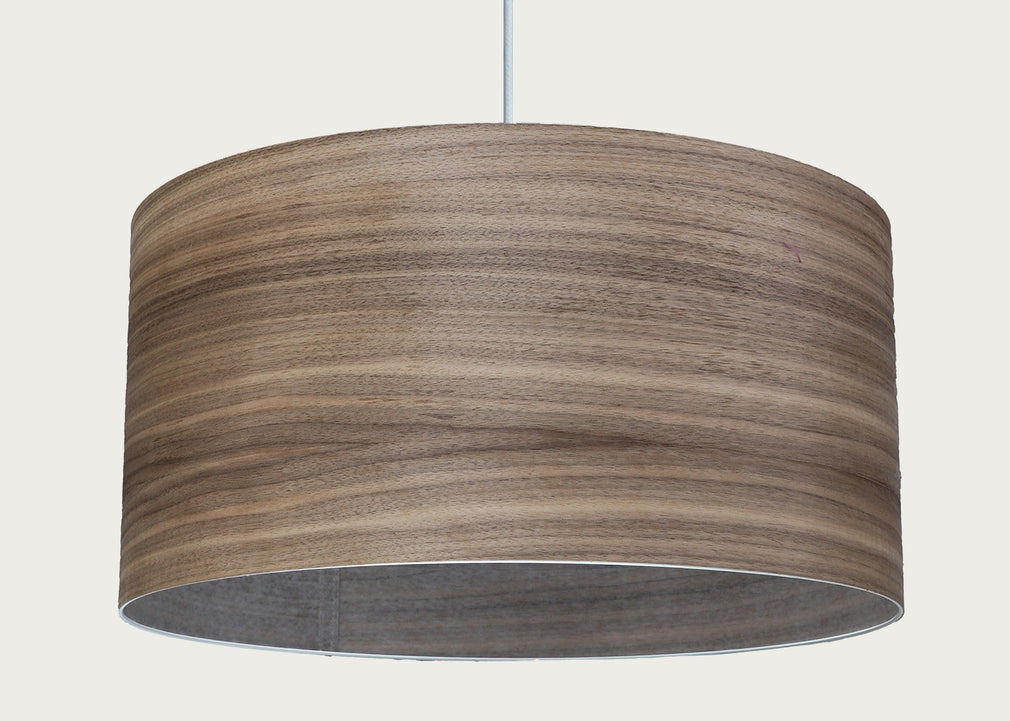 Wood Veneer Walnut Shade Small
