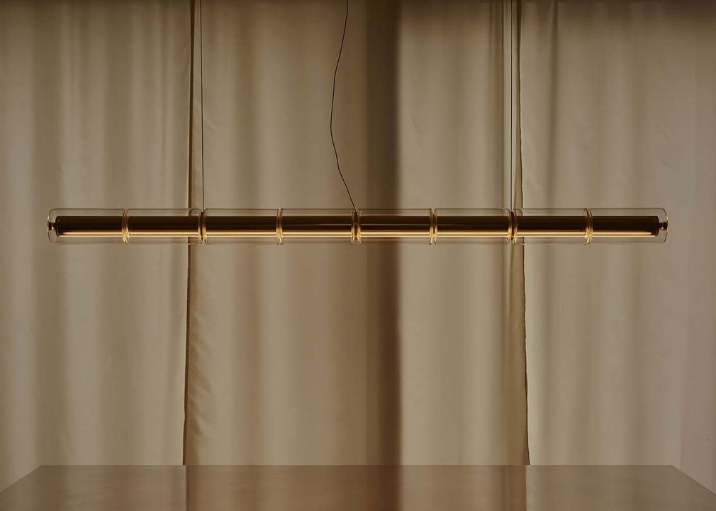 Luce Cilindrica LED Glass Pendant S1