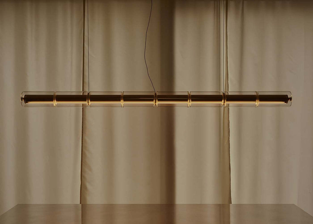 Luce Cilindrica LED Glass Pendant S1