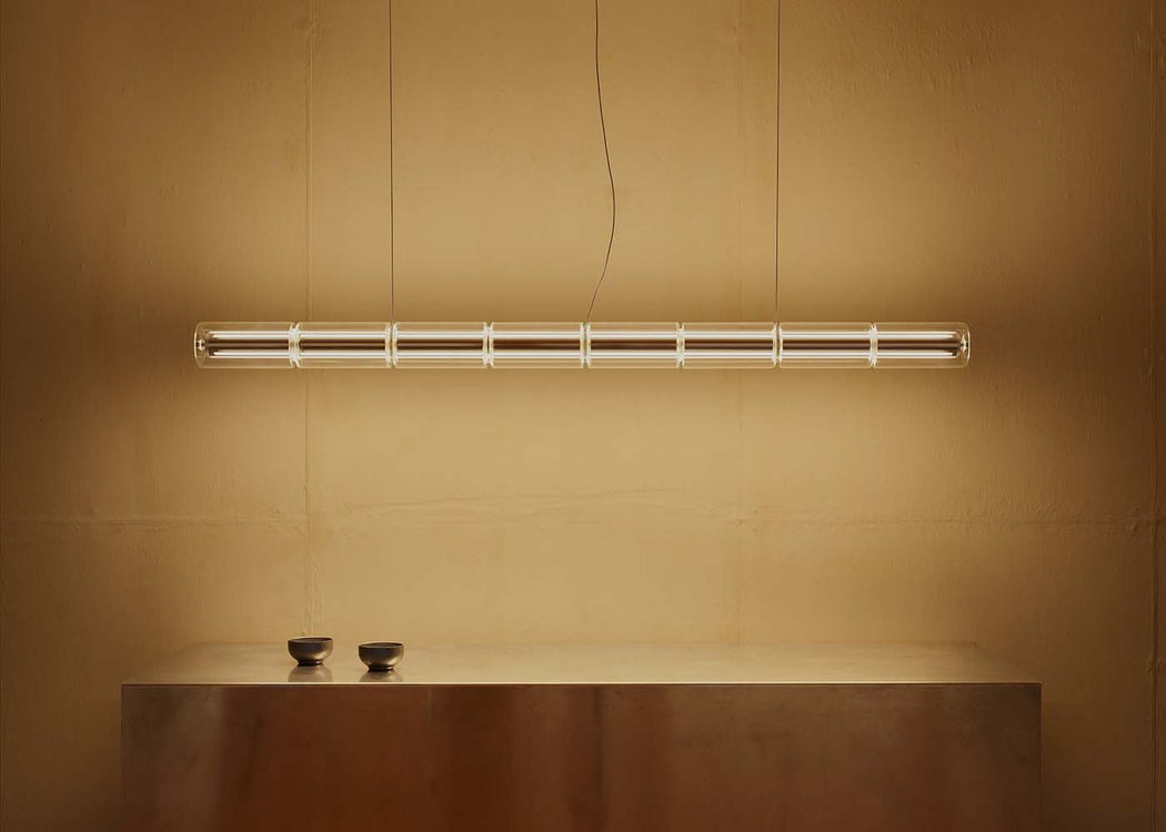Luce Cilindrica LED Glass Pendant S1