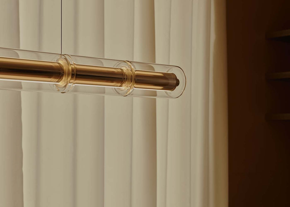 Luce Cilindrica LED Glass Pendant S1