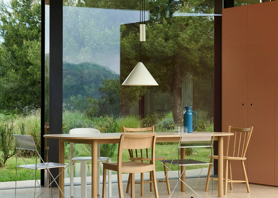 Compass Adjustable Pendant Light Brushed Aluminium