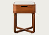Anais Bedside Table Walnut