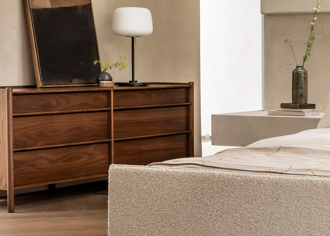 Pala 6 Drawers Chest Walnut