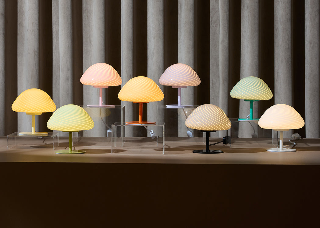 Mini Mush Table Lamp Mini Mush White