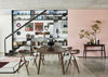 Lugo Dining Armchair Dark Ash / Ecrol C900
