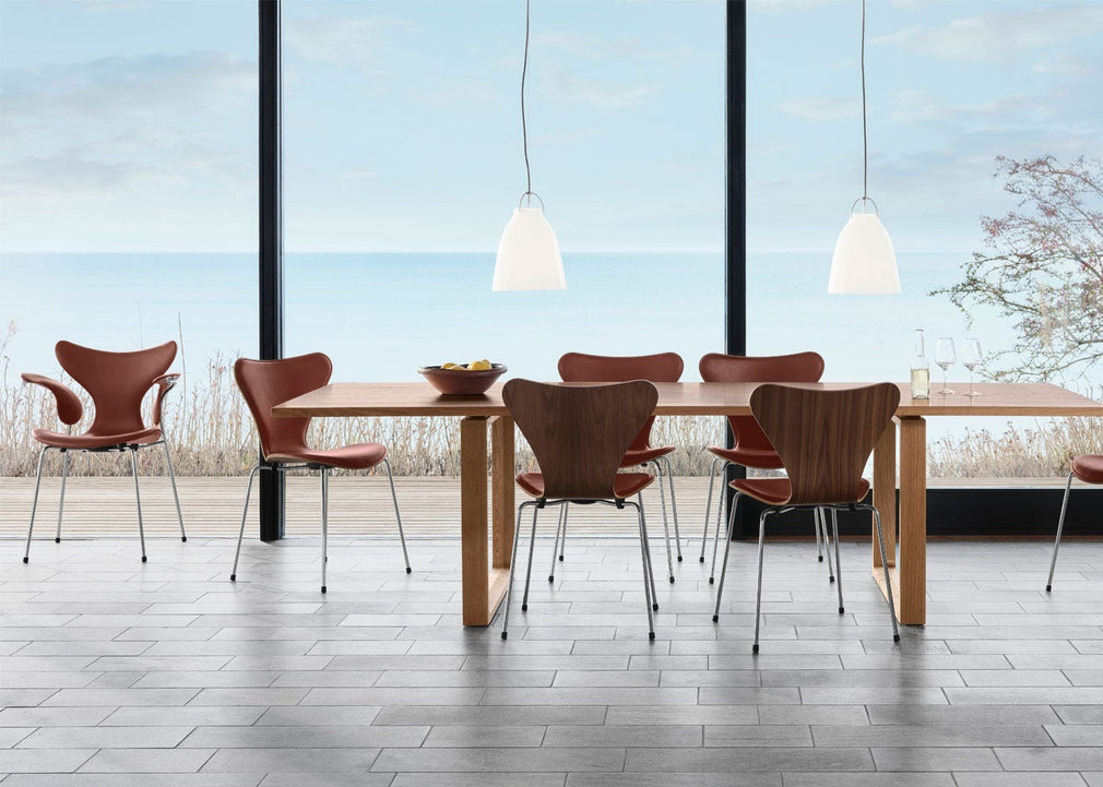 Series 7 Chair Walnut Veneer Grace Leather Walnut