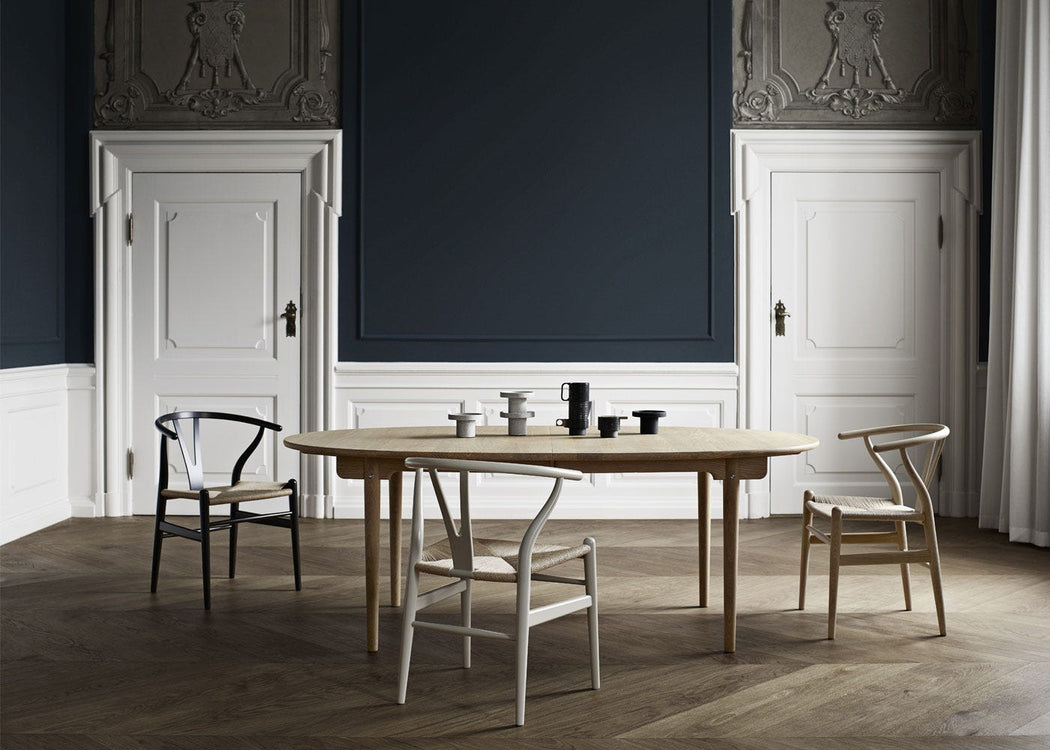 CH338 Dining Table Soaped Oak