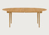 CH338 Dining Table Soaped Oak