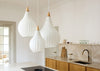 Drops Pendant Light Textile 38cm