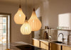 Drops Pendant Light Textile 38cm