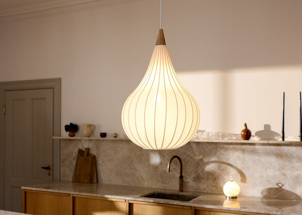 Drops Pendant Light Textile 38cm