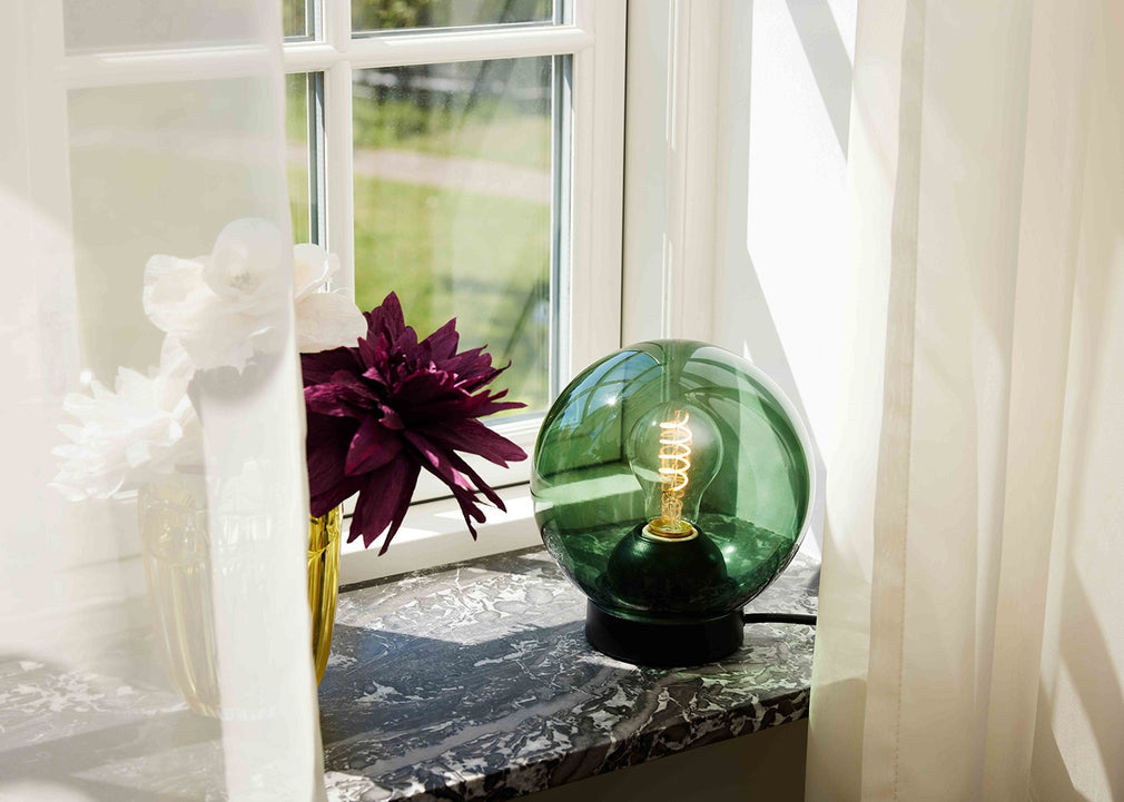 Bubbles Table Lamp Smoke