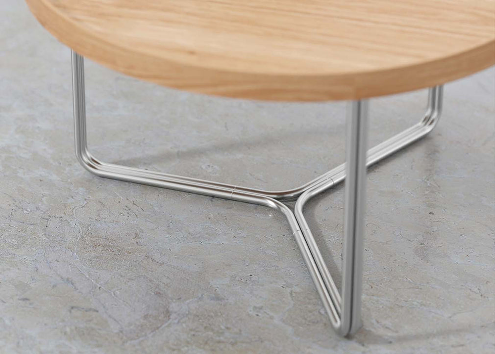 DT66 Round Table Oak