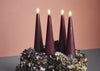 LED Cone Candle Large Pine Green