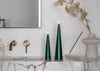 LED Cone Candle Large Pine Green