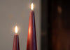 LED Cone Candle Large Pine Green