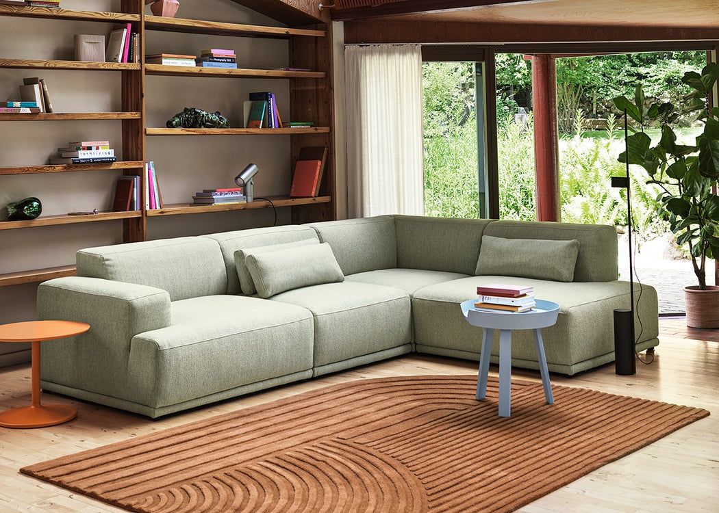 Connect Soft Corner Sofa Right Hand Facing Kvadrat Re-wool 128