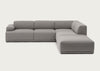 Connect Soft Corner Sofa Right Hand Facing Kvadrat Re-wool 128