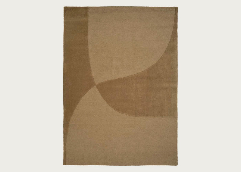 Split Plains Rug Mustard 170cm x 240cm