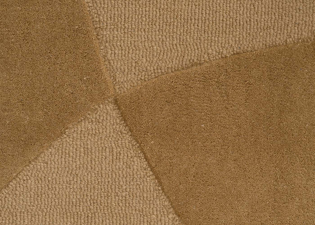 Split Plains Rug Mustard 170cm x 240cm