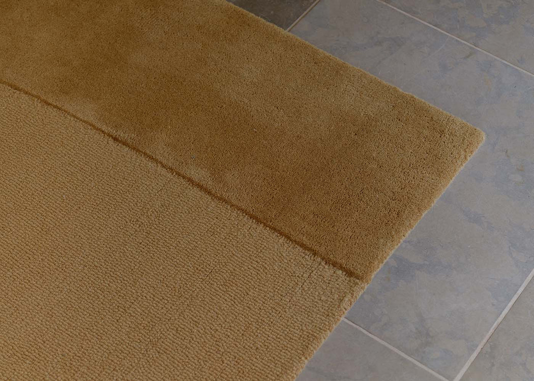 Split Plains Rug Mustard 170cm x 240cm