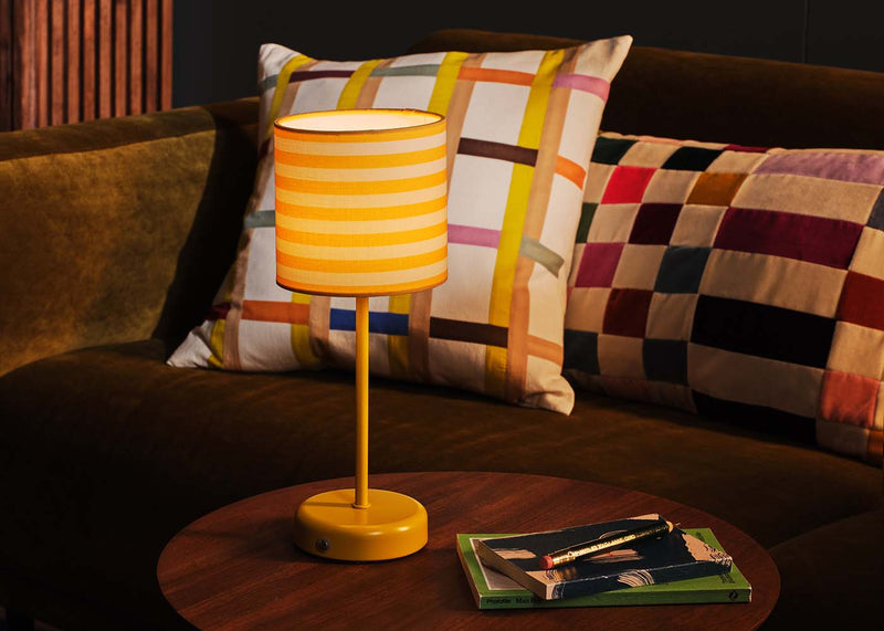 Raie LED Portable Table Lamp Green
