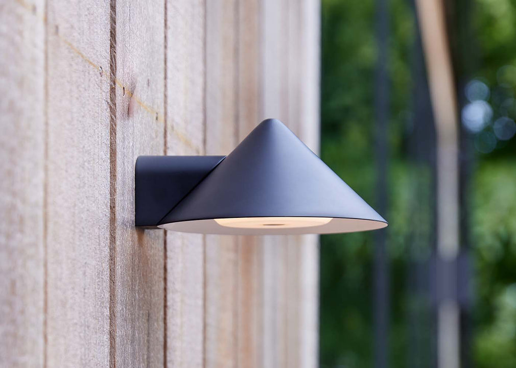 Grasp LED Rechargeable Wall Light Matt Black