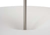 Kantarell LED Pendant Light Curved White/Nickel