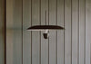 Kantarell LED Pendant Light Curved White/Nickel