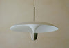 Kantarell LED Pendant Light Curved White/Nickel