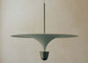 Kantarell LED Pendant Light Disc White/Nickel