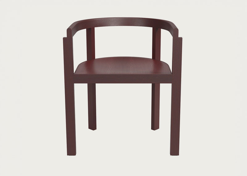 After Dining Chair White Ash