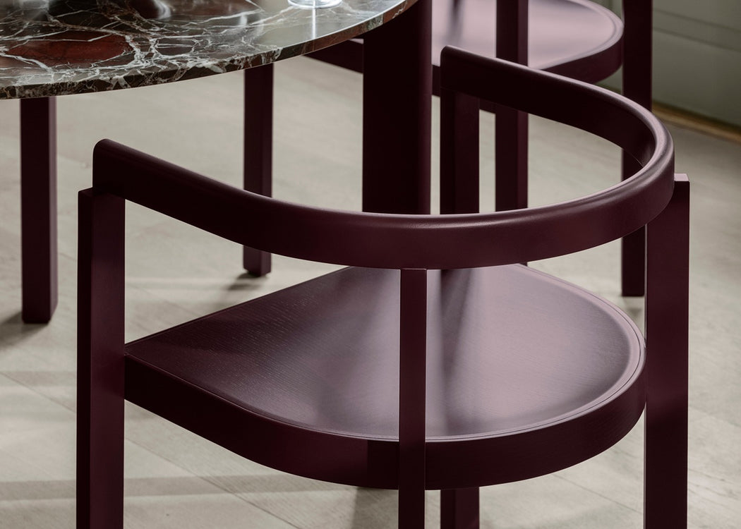After Dining Chair White Ash