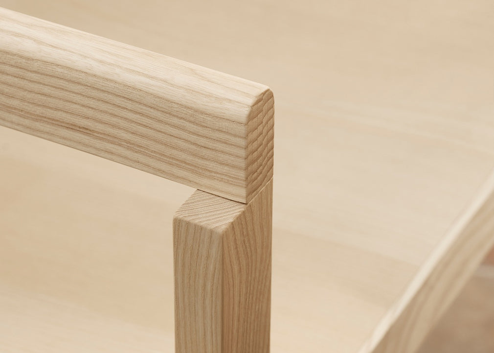 After Dining Chair White Ash