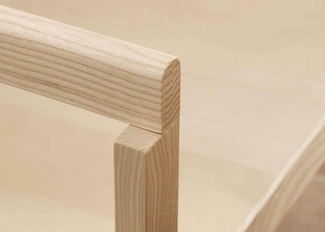 After Dining Chair White Ash