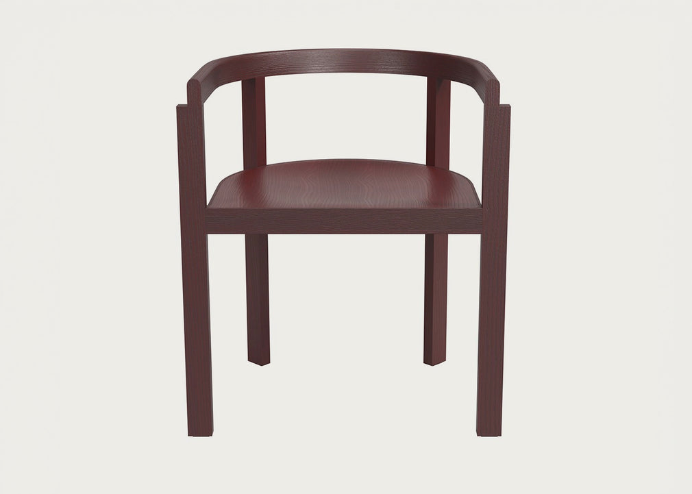 After Dining Chair White Ash