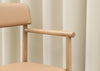 Timb Dining Armchair Tan Ash / Ultra Leather Camel
