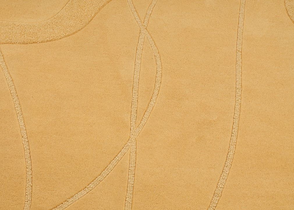 Pebble Rug Mustard 170cm x 240cm