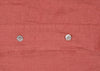 Washed Linen Terracotta Duvet Cover Double