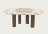 Pillar Dining Table Oval 200 x 110cm / Mountain Glossy