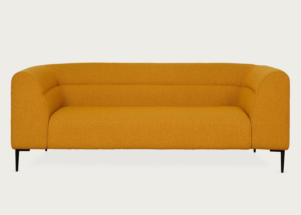 Lilli Up 4 Seater Sofa Loop Twill Ochre