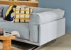 Novara 4 Seater Sofa Boucle Fern / Black