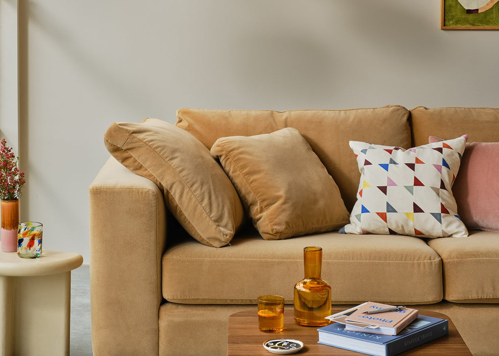 Trento 4 Seater Sofa Boucle Fern