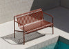 Palissade Dining Bench with Armrest Olive