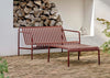 Palissade Dining Bench with Armrest Olive