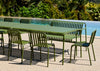 Palissade Dining Bench with Armrest Olive