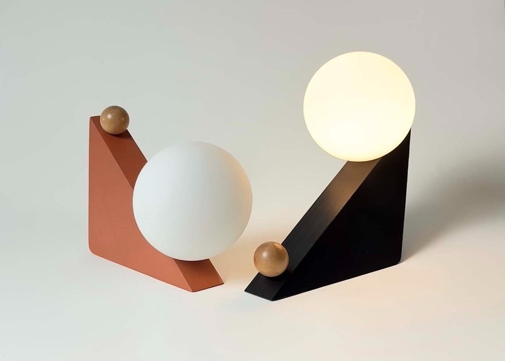TILT LED Portable Table Lamp Black Ash